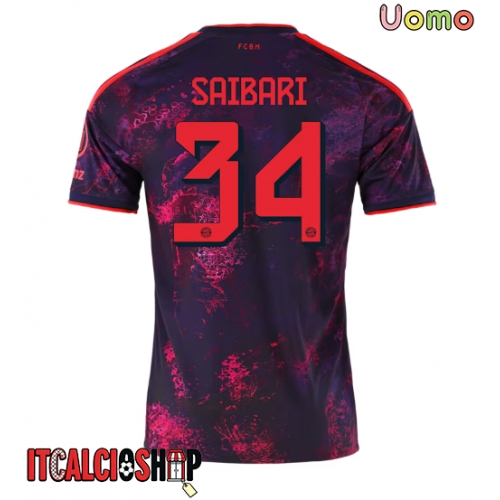 Bayern Munich Ismael Saibari #34 Terza Maglia 2026-27 Manica Corta